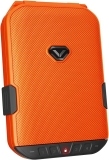 Vaultek LifePod Secure Waterproof Travel Case - Portable Handgun Case - Rush Orange
