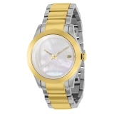 Invicta Pro Diver Automatic .06 Carat Diamond Women's Watch Mother of Pearl Dial - 38mm Steel & Gold (37923-N1)