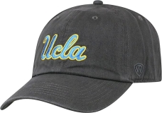 Men's Adjustable Relaxed Fit Charcoal Icon Hat