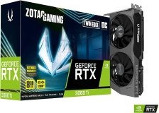 Zotac Gaming GeForce RTX 3060 Ti Twin Edge OC LHR 8GB GDDR6 256-bit 14 Gbps PCIE 4.0 Graphics Card