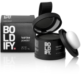 Boldify Hairline Powder Instantly Conceals Hair Loss - Root Touch Up Hair Powder - Dark Grey