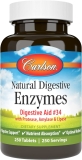 Carlson - Natural Digestive Enzymes  Fish Oil - 250 Adet