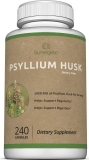 Sunergetic Premium Psyllium Husk Fiber Supplement - 240 Adet