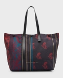 Dries Van Noten Men's Patchwork Large Tote Bag