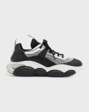 Moschino Men's Teddy Bubble Mesh Fashion Sneakers