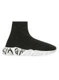 Balenciaga Little Kids & Kids Speed Graffiti Recycled Knit Sneakers