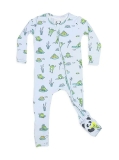 Bellabu Bear Baby's & Little Kid's Frog Print Convertible Coveralls