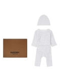 Burberry Baby's 3-Piece TB Print Beanie, Bodysuit & Leggings Gift Set