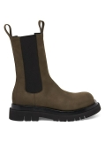 Bottega Veneta Lug Sole Leather Boots
