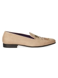 Ralph Lauren Purple Label Alonzo Palm & Jaguar Loafers