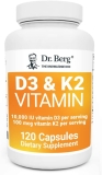 Dr. Berg's Vitamin D3 K2 w/MCT Oil - 120 Adet