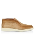 Santoni Detroit Suede Laceless Chukkas