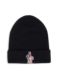 Moncler Grenoble Logo Patch Wool Hat