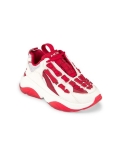 Amiri Little Kid's & Kids Bone Runner Sneakers - White Red