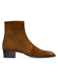 Saint Laurent Wyatt Boots In Suede