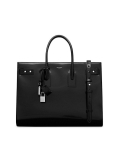 Saint Laurent Sac De Jour Thin Large Tote In Glazed Leather