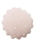 Lorena Canals Knitted Cushion Round Biscuit