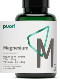 Puori Organic Magnesium Zinc Supplement - 300 Mg