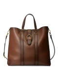 Ralph Lauren Purple Label Wellington Equestrian Leather Tote