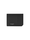 Saint Laurent ID Card Case In Grain De Poudre Embossed Leather