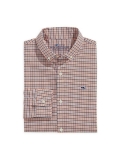 Vineyard Vines Boy's Tattersall Plaid Button-Up Shirt