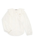 Golden Goose Little Girl's & Girl's Embroidered Boxy Shirt