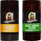 Dr. Squatch Natural Deodorant - Summer Citrus + Cool Fresh Aloe - 2 Fl Oz