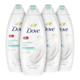 Dove Hypoallergenic Body Wash 4 Pack - 650 ml