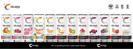 Celsius Energy Drink 12 Pack - 355 ml