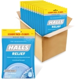 Halls Relief Mountain Menthol Cough Drops - 840 Adet