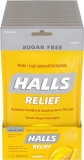 Halls Relief Honey Lemon Sugar Free Cough Drops - 300 Adet