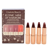 Charlotte Tilbury Mini Iconic Lip Wardrobe - Matte Revolution Quad 4 Lipsticks Gift Set