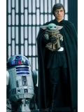 Iron Studios Statue Luke Skywalker, R2-D2 and Grogu - The Mandalorian - Legacy Replica 1/4