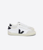 Veja Volley Cnvas White Black