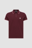 Moncler Logo Patch Polo Shirt - Red
