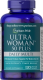 Puritan's Pride Ultra Woman 50 Plus Multivitamin Caplets with Zinc - 120 Adet