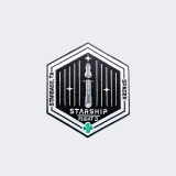 Space X Starship Flight 3 Mission Patch