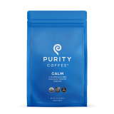 Purity Coffee Calm: Decaf Whole Bean Coffee - 12 Oz