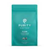 Purity Coffee Flow: Original Medium Roast Whole Bean Coffee - 12 Oz