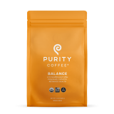 Purity Coffee Balance: ⅓ Caff Whole Bean Coffee - 12 Oz
