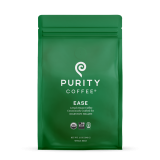 Purity Coffee Ease: Dark Roast Whole Bean Coffee - 12 Oz