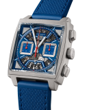 TAG Heuer Monaco Chronograph 39mm Blue DLC Titanium