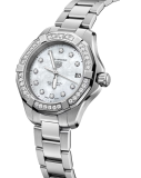 TAG Heuer Aquaracer Professional 200 Solargraph 34mm Steel White