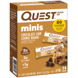 Quest Nutrition Mini Chocolate Chip Cookie Dough Protein Bars