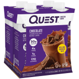 Quest Chocolate Protein Shakes - 3 Pack