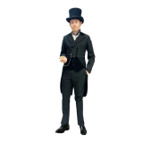 Abracadabra NYC Victorian Men: Dickensian Tailcoat Adult Costume