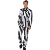 Abracadabra NYC Humbug Black & White Striped Suit Adult Costume