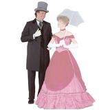 Abracadabra NYC Victorian Men's Dapper Black Prince Albert Adult Costume