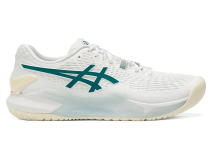 Asics GEL-RESOLUTION 9 - White/Pitch Green