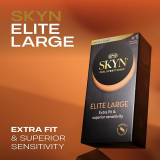 SKYN Elite Large Non-Latex Condoms, 36 Count